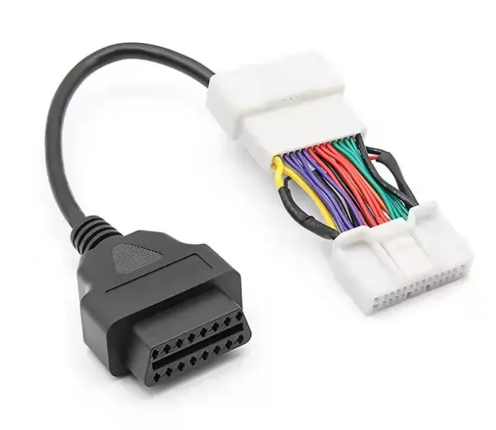 OBD к OBD2 16 Pin разъем адаптера Tesla 26 для модель 3 2019 2020 2021