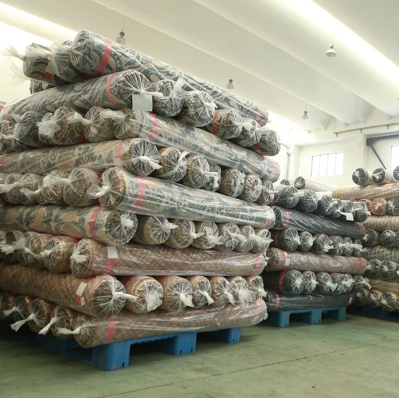 Factory price Zambia style 100% polyester Knitted Velvet Fabric Printed