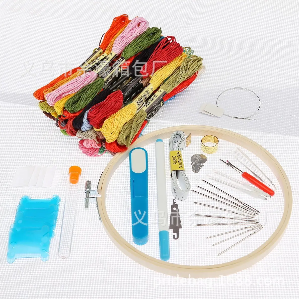  Набор для вышивания ручкой практичная сменная игла пробивания отверстий Швейные аксессуары наборы вышивки «сделай