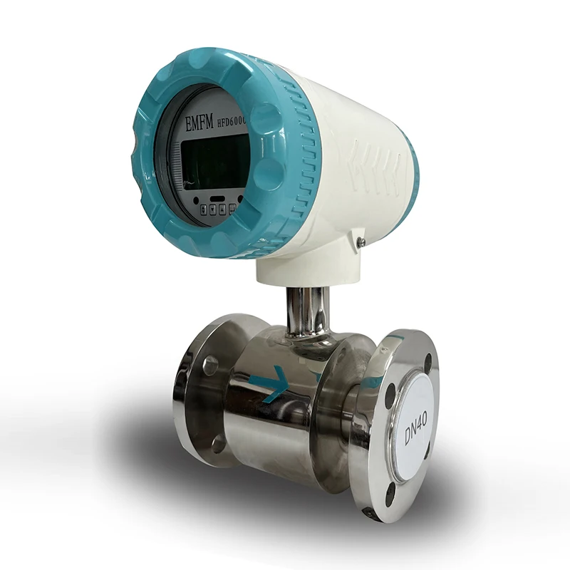 304 Stainless Steel Electromagnetic Flow Meter For Power Industry