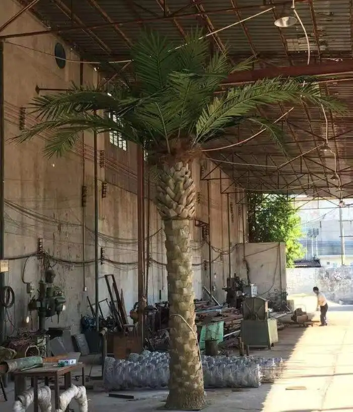 Artificial Plants Palm Trees High Simulation Outdoor Decor Coconut Tree Large Outdoor Artificial Tree outdoor artificial plants