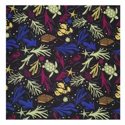 wholesale printed 100% polyester micro fiber peach skin fabric for beach pants