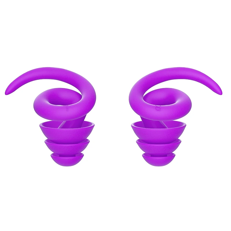 Reusable Ear Plugs for Sleeping Earplugs for Sleeping Labra Silicone Blue Earplug