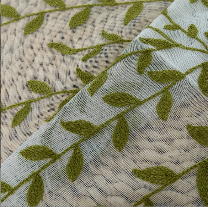 Embroidery Curtain European Window Embroidered Luxury Curtains For Living Room Bedroom