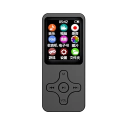 custom High quality digital blue tooth MP4 Player Portable mini Audio Video mp3 music Players with screen