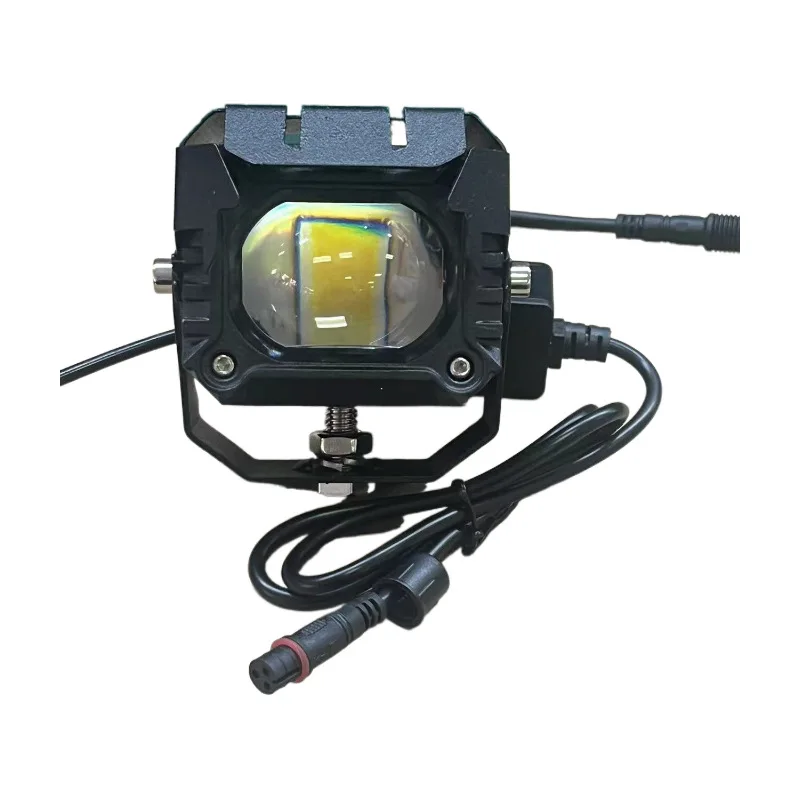 Лидер продаж оптовая цена двухцветные автомобильные аксессуары индивидуальные линзы маска проектор мотоциклов светодиодные фонари