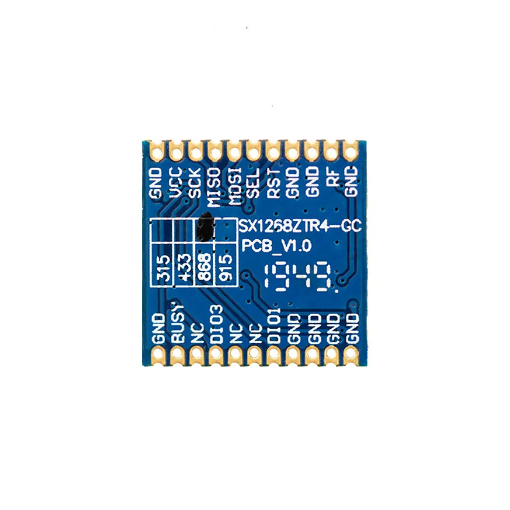 Taidacent 6000m Long Range Wireless Transceiver Module Lora SX1262 433MHZ RF Module