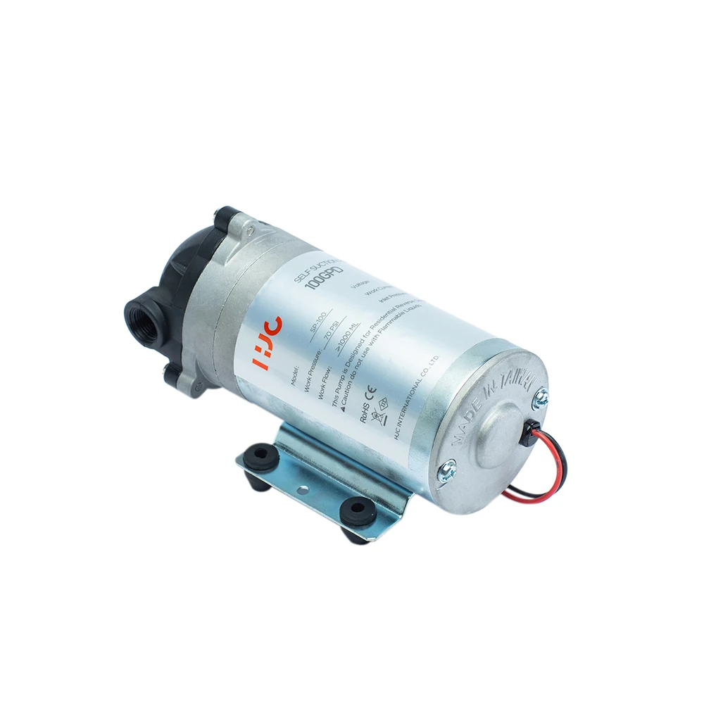 Hot Selling 70PSI Self-priming Pump 24DC Small Perista Water Pumps Diaphragm Agriculture Sprayer Car Wash Electric Water Pump