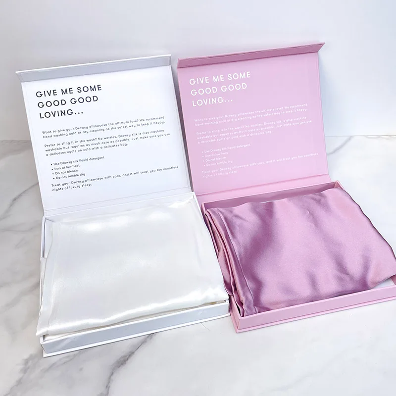 Soft Zipper Real Silk Pillowcase 6A Mulberry Silk Pillow Case Gift Set Custom Luxury 22mm 100% Pure Mulberry Silk Pillow Cases