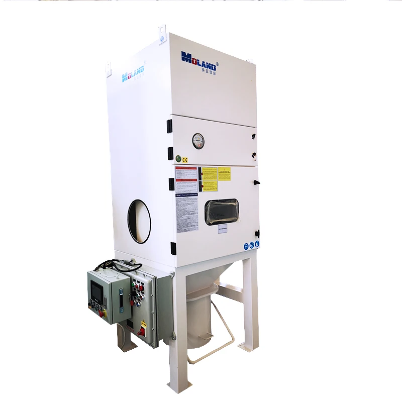 MOLAND 3KW Industrial Cartridge Dust Collector for 10 m2 Welding Station