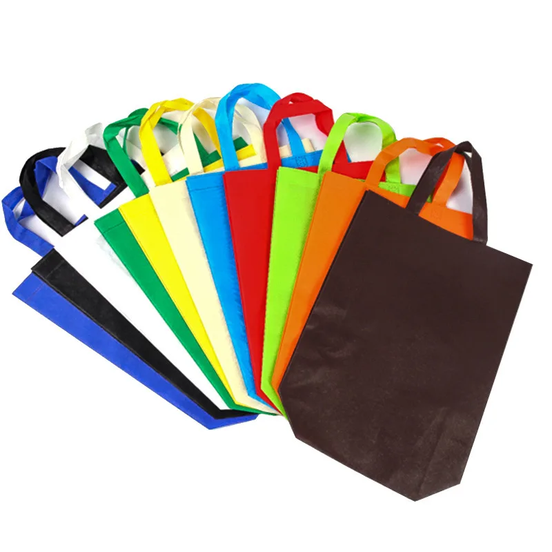 Custom Biodegradable Reusable Non Woven Shopping Non-woven Fabric Bag With Logo