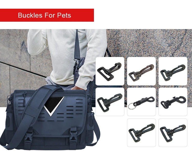 High Quality Big Size Round Spring Plastic Buckle Two Holes Cord Stopper