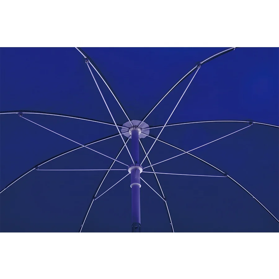 
Multi Color Polyester With Tilt Parasol Beach Umbrella 