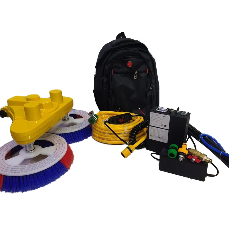 Solar Double-ended Brush Cleaning Robot Brush with Solar Panel Cleaning System Tools Brush PV Electric Robot