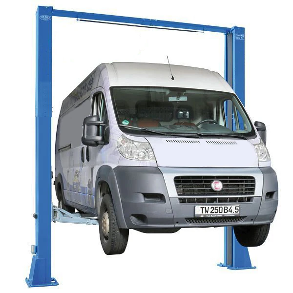 4TON two post clear floor lift CE certified garage car lift