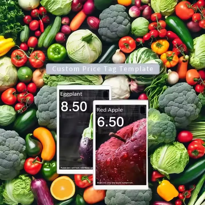 CS-E4T10W1B-W цифровые ценники электронная полка этикетка цифровая цена для супермаркета