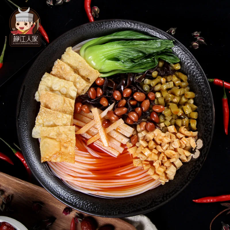  Мгновенно корейский поставщик еды Liuzhou Luosifen 330 г вкусная лапша китайская еда рис нехаляль рамен
