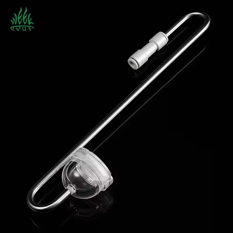304 Stainless Steel Co2 Atomizer CO2 Diffuser Check Valve for Aquarium Plants Fish Tank Accessories