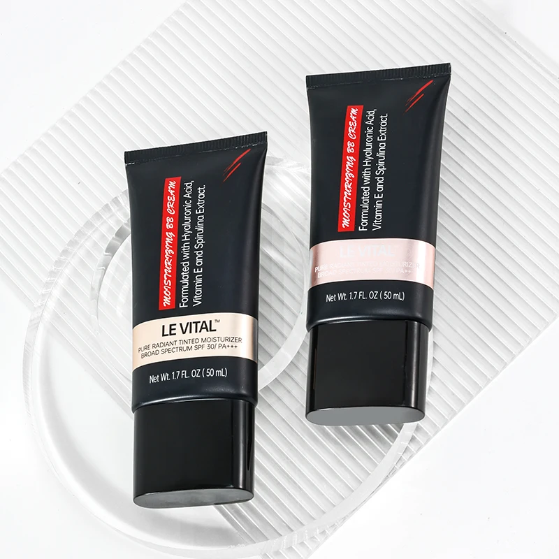 New BB Cream Private Label Hydrating Liquid BB Cream Face Powder Foundation Waterproof Makeup Foundation