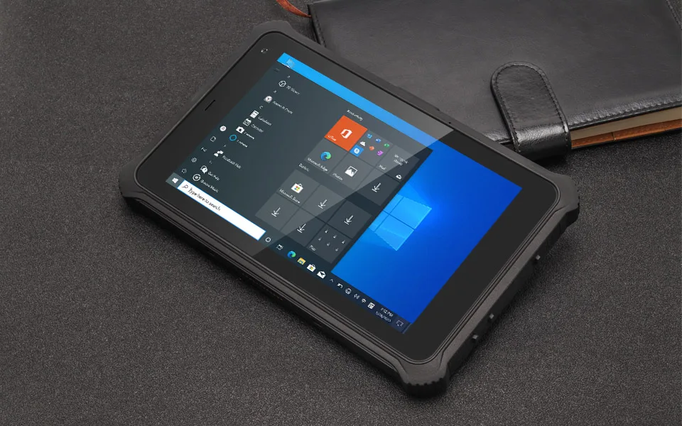 10 Inch 1000 Nits Screen IP67 Waterproof Industrial RS232 4G LTE GNSS RTK Windows 10 Rugged Tablet