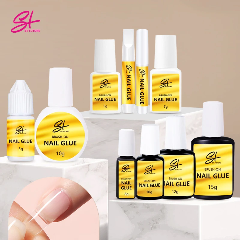ST FUTURE 2g Premium Private label Super Sticky Professional Customized Fast Drying Finger Nail Glue For Press On Nails Art
