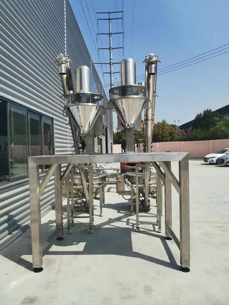 U Shape Screw Conveyor with Square Hopper