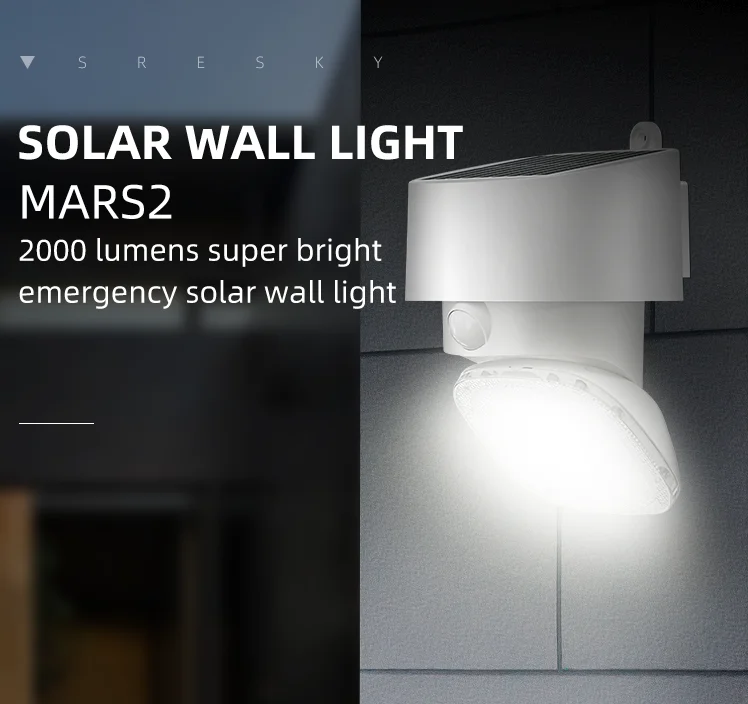 2022 China wholesale led lamp solar powered external solar gargen lights with motion decoration