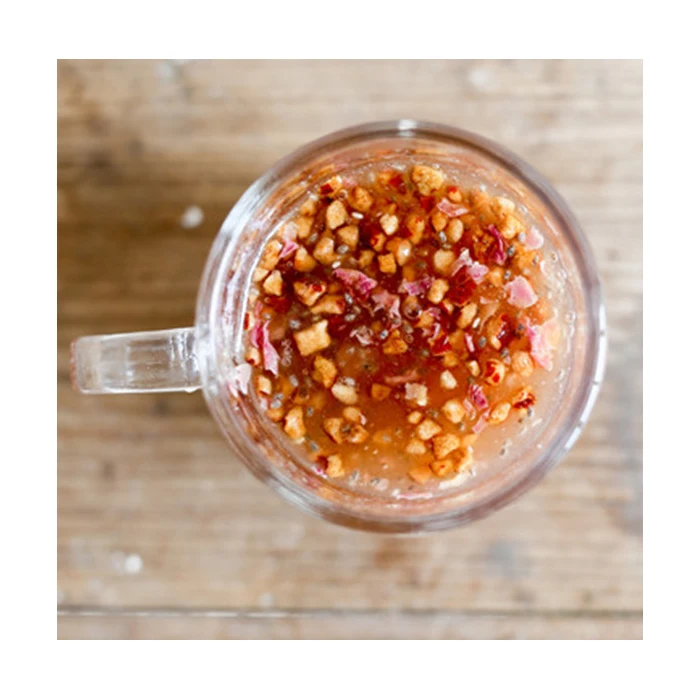 organic satiety low generation meal card glucomannan jelly nutrition breakfast OEM processing rose Konjac powder