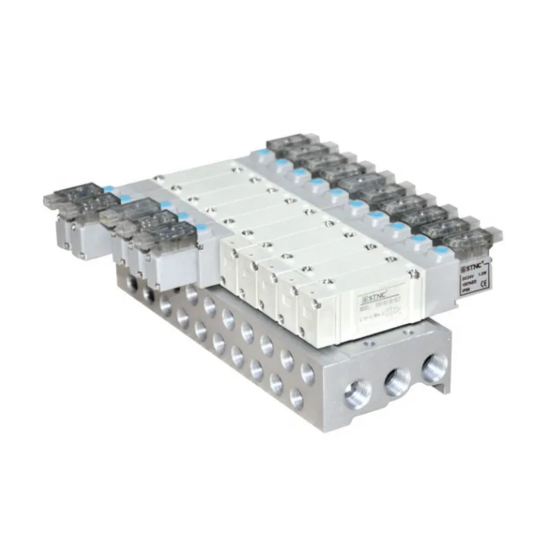 STNC 2023 New Product SY3140/SY5140/SY7140 SMC Equivalent Bottom Connected Side Ported Low Power 5-Port Solenoid Valve