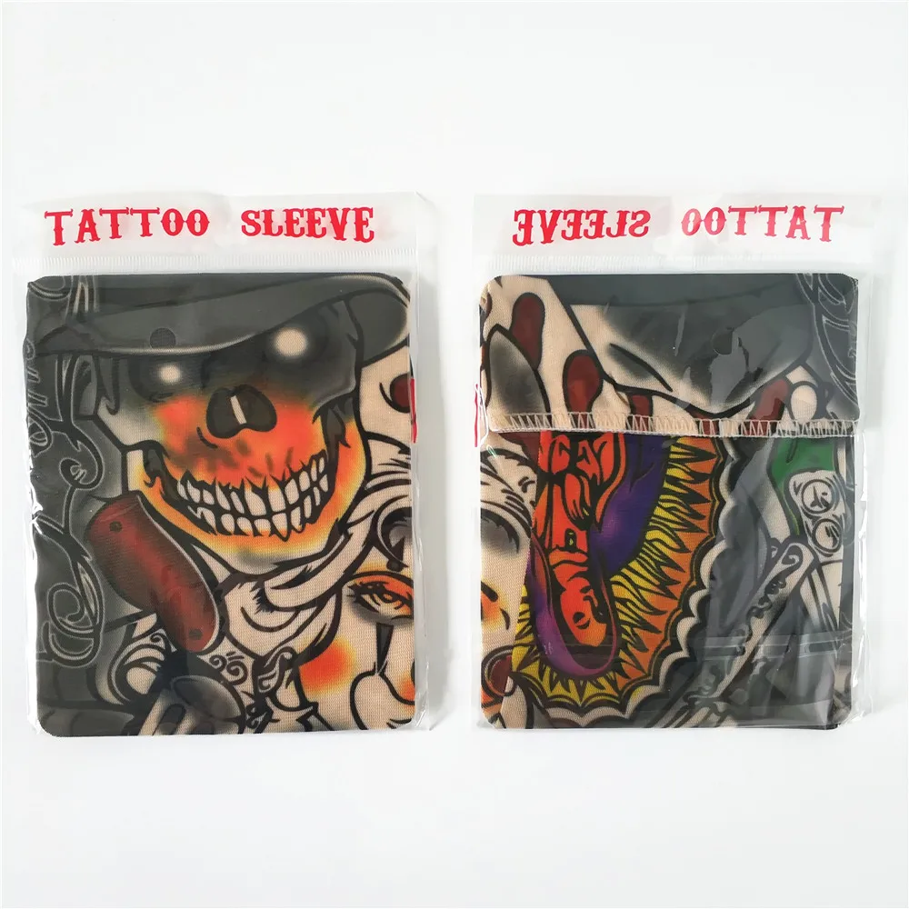 Temporary Tattoo Sleeves Set Arts Temporary Fake Slip On Tattoo Arm Sleeves Kit