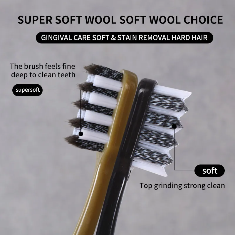 New Adult Plastic Toothbrush Eco Toothbrush Manufacturer Nylon Teeth Brush For Adult Men