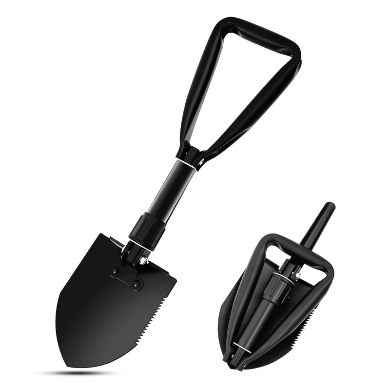 New Arrival Factory Wholesale Folding Tactical Survival Compact Camping Shovel