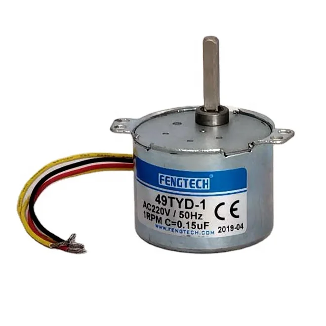 Gear Vacuum Motors Single Phase Ac Motor