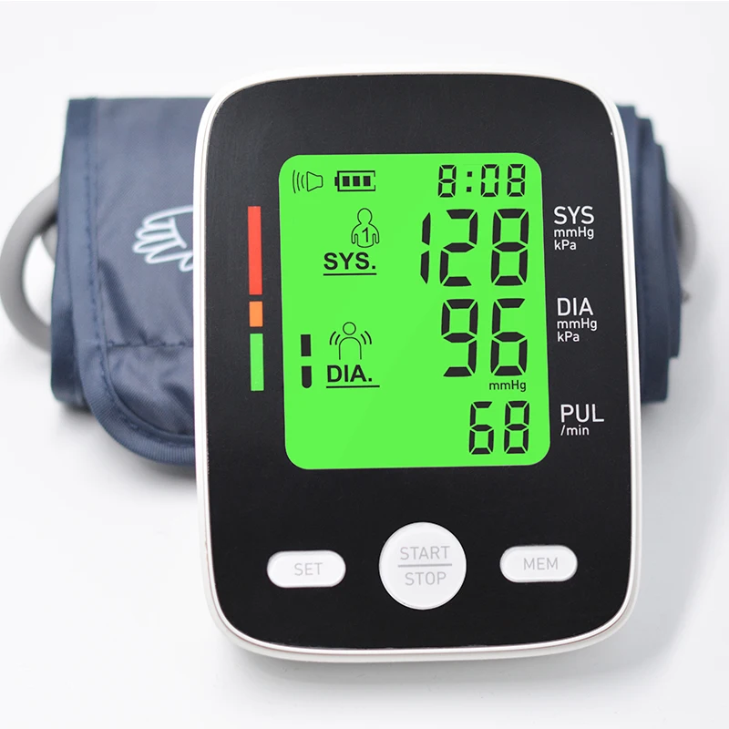 BP Machine Digital Blood Pressure Monitors Tensiometer Electric Portable Pretion Meter Sphygmomanometer Blood Pressure Machine
