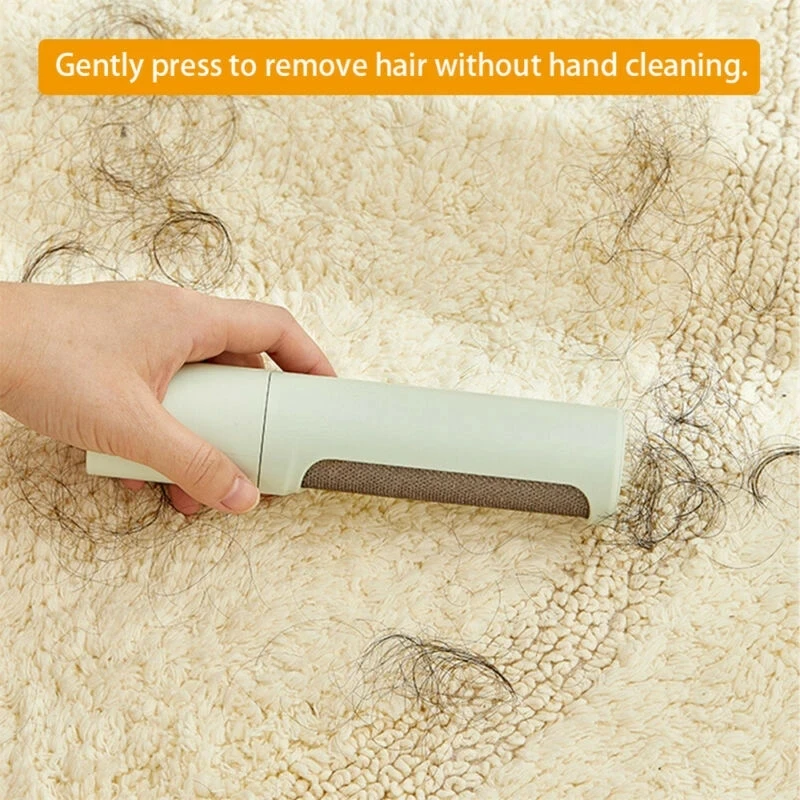 Portable Travel Lint Remover Self Cleaning Lint Roller Brush Reusable Dog Cat Hair Remove Tool
