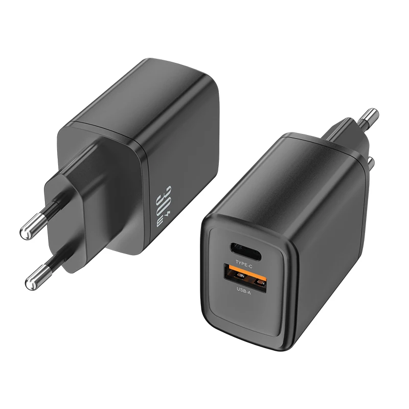 DEJI US EU Plug Gan Charger 65w Pd Fast Mobile Phone Charger for mobile phone Laptop Usb Type C Charger