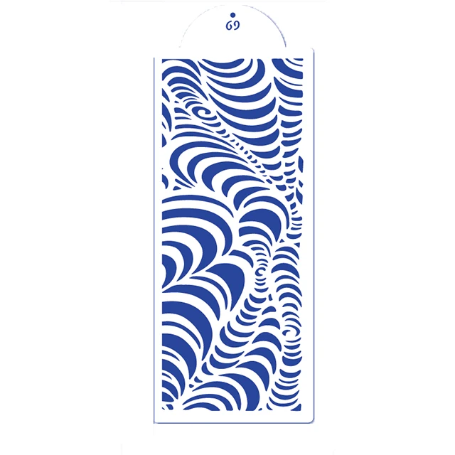 Fondant Cake Mesh Stencil Stamps Stencils Embossing for Decorating Tool Plastic Spray Mold Cookies Chocolate Drawing Painting