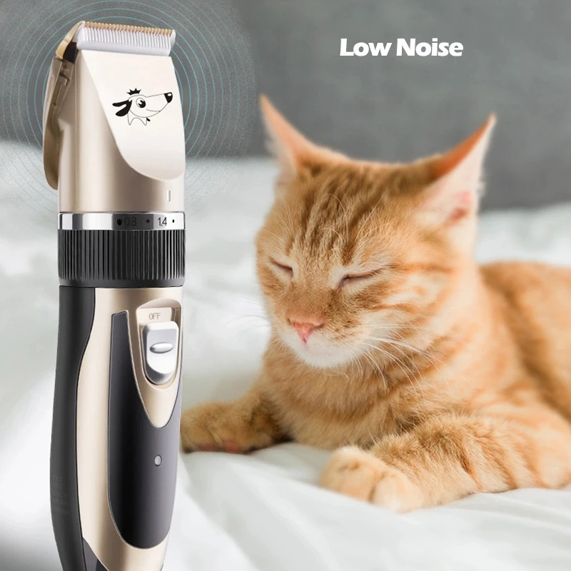 
Wholesale USB Rechargeable Professional Animal Dog Clippers Hair Cutting Machine Pet Dog Hair Trimmer Cordless Pet Clippers 
