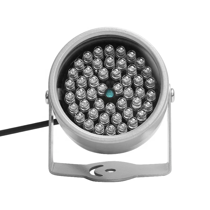 850nm IR LED illuminator 48pcs Array LED Outdoor Waterproof IR Lighting 40M For CCTV Cameras CCTV Accessory For Parking Lot Home