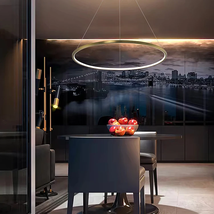 Wholesale Led Pendent Lamp Interior Office Bedroom Lighting Home Decorative Morden Led Chandelier