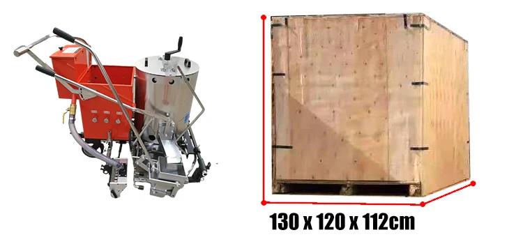 ISO 9001 factory price 10cm 15cm 20cm 30cm 45 cm shoes hot melt lining road lane marking machine road marking machine