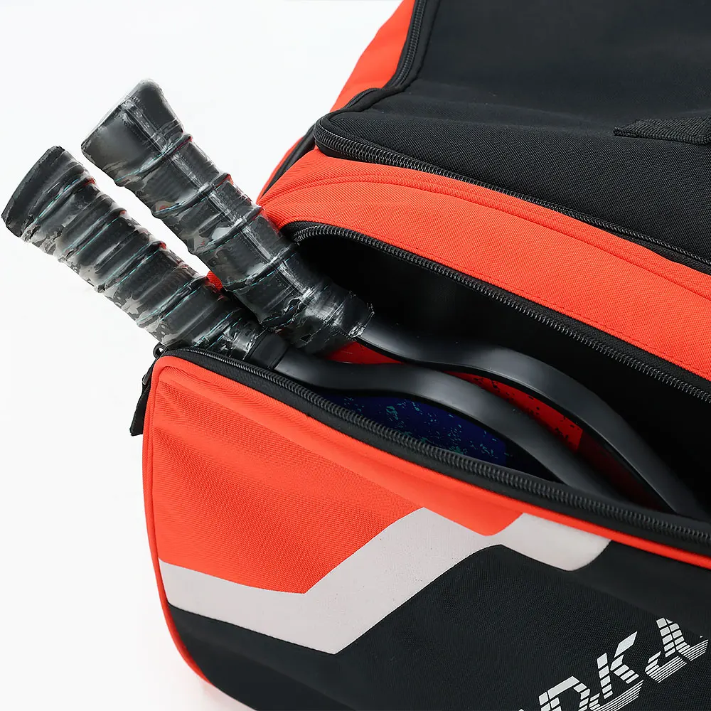 Kopbags Custom Wholesale Pickleball Racket Bag Paddle Backpack Padel Tennis Racket Bag Hold 6 Racquets Racket Bags For Sport