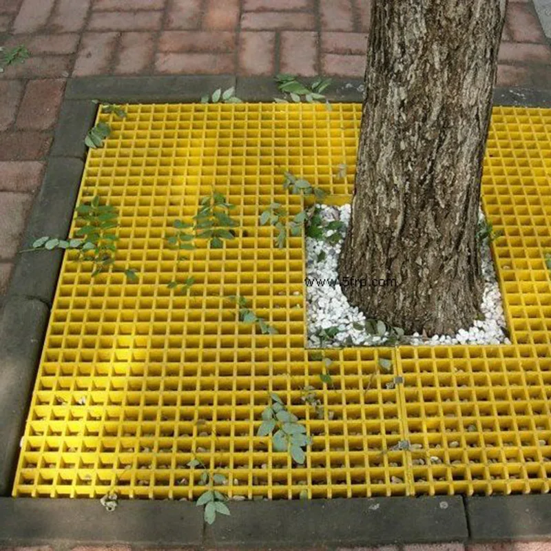 Fiberglass tree grid custom protection tree grid size
