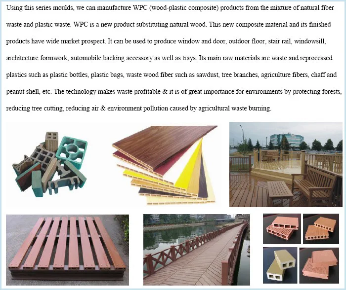 2024 Hot Sale WPC Wood Plastic Die Extrusion Floor Panel Wpc Decking Moulds Profile Extrusion Mold
