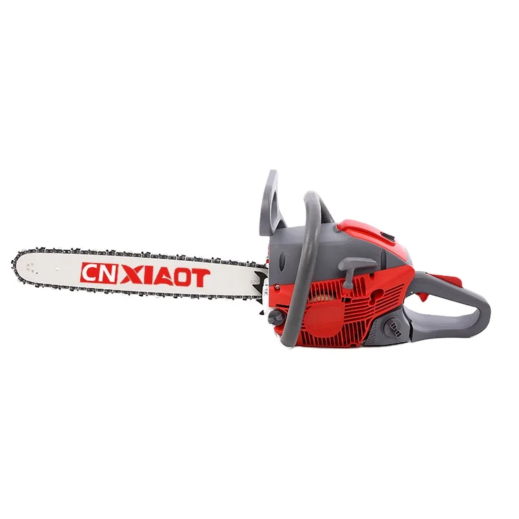 High power 62cc chain saw horizontal bar gasoline wood cutting machine