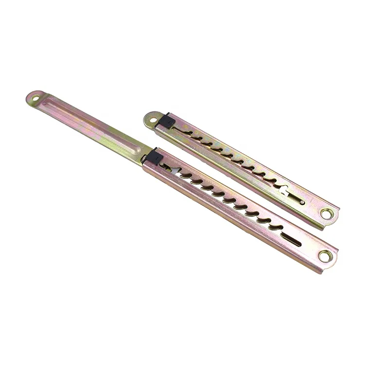 Sofa Gears Functional Adjustable Drafting Table Study Table Top Hinges for Furniture Hardware Massage Table Bracket Gold Hinge