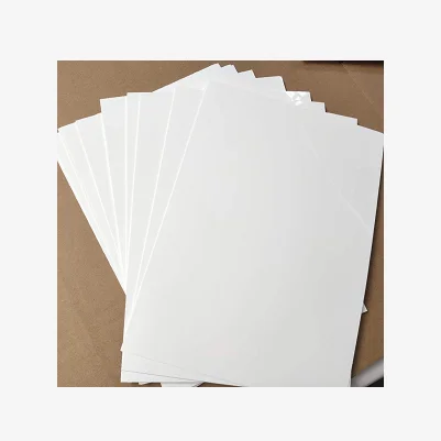 Inkjet Film Menu Photo Opaque Glossy Two Sides Coated 170 Micron PET Film