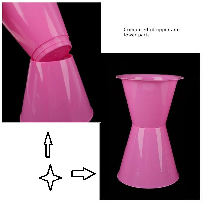 The Best seller Plastic flower foam barrel colorful oasis foam cage Flower bouquet  florist packing material