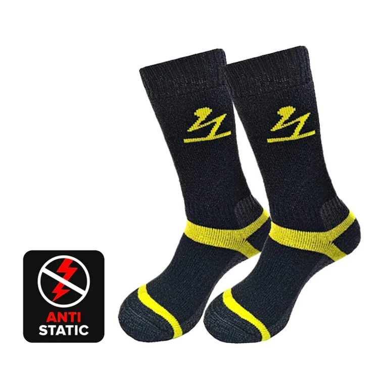OEM Custom Logo  Warm And Thick Thermal Anti-static Work Socks