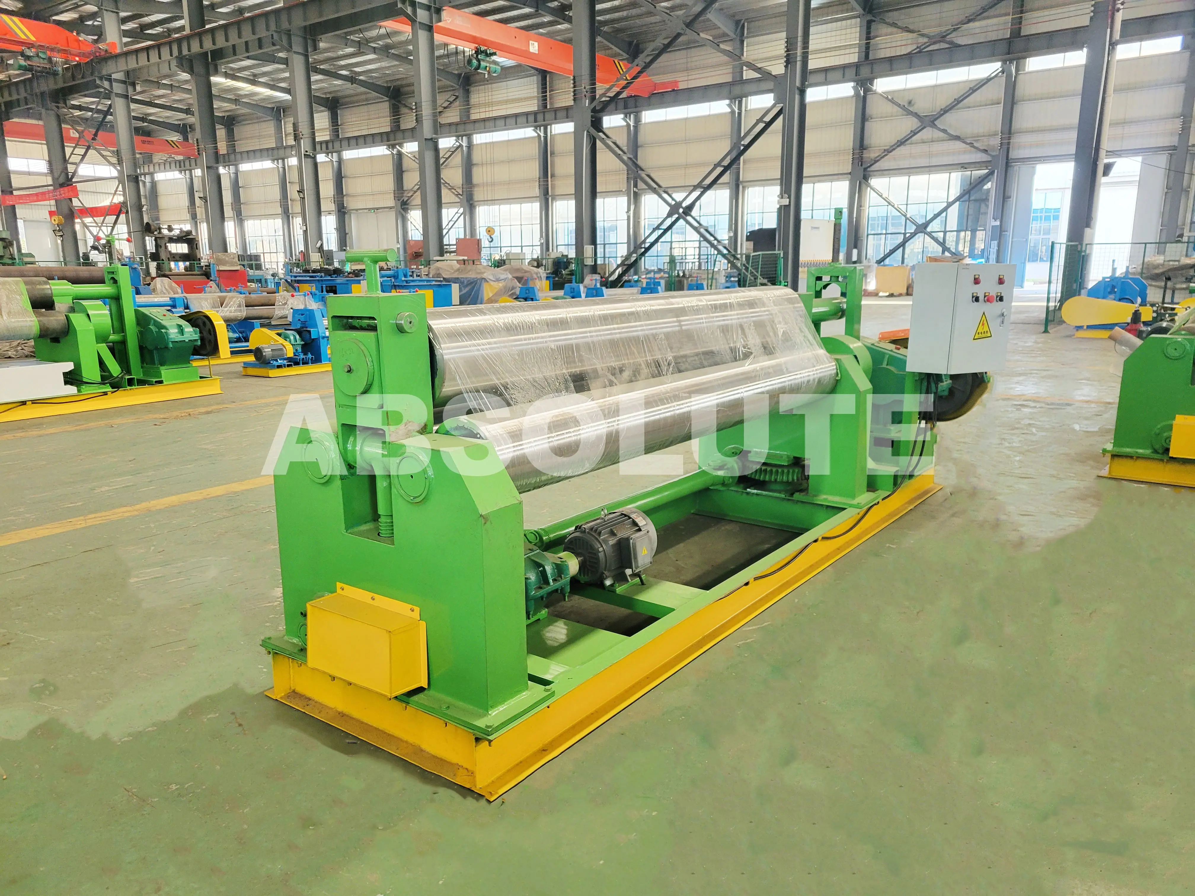 W11-16 * 2000 Nc three roller bridge type iron sheet making machine